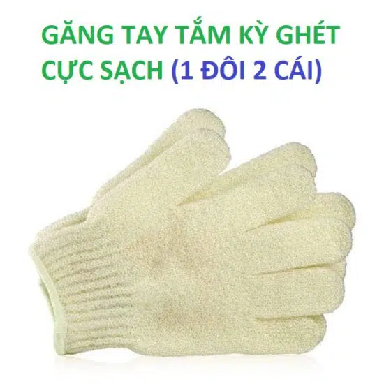 găng tay tắm, bao tay chải khô, ban chai kho, ban chai tam, dung cu tam ky lung, ban chai tay te bao chet