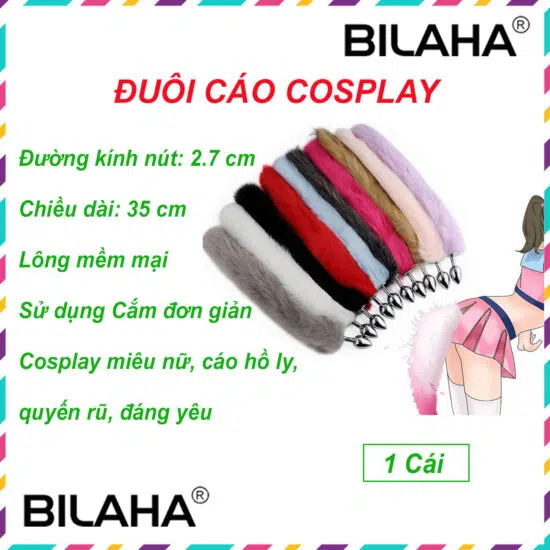 đuôi cáo, cosplay miêu nữ, hồ ly, máy rung, massage rung, massage mini, av stick, trứng rung tình yêu, gậy rung, chày rung, trứng rung 2 đầu