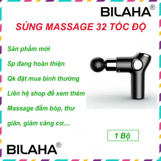 súng massage đấm bóp toàn thân, máy rung đấm bóp, chày rung đấm bóp toàn thân, máy rung giảm căng cơ, máy rung thư giãn