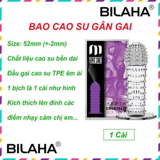 bao cao su, bcs, bao cao su đôn dên, bao cao su khúc giữa, bao cao su gân gai, bao cao su có gai, bilaha