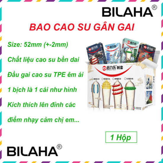 bao cao su, bcs, bao cao su đôn dên, bao cao su khúc giữa, bao cao su gân gai, bao cao su có gai, bilaha